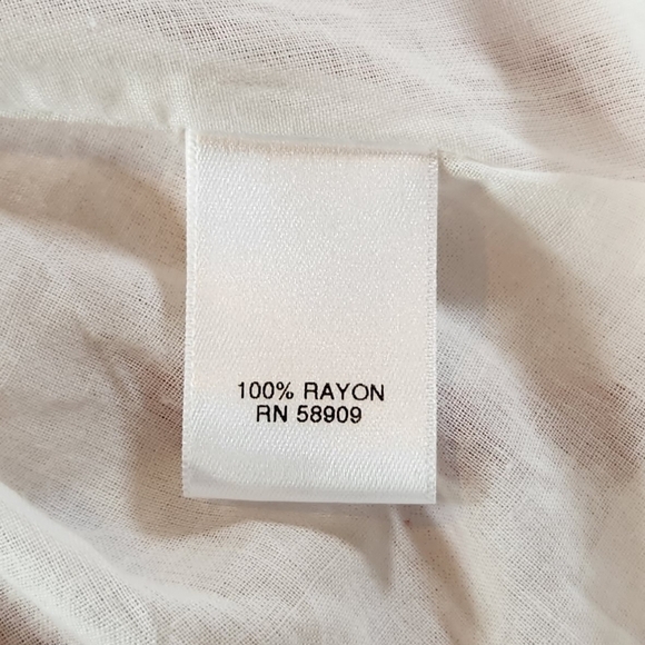 Chelsea & Violet Womens S Boho Maxi Summer Chic Dress Button Up White Red Stripe - Picture 7 of 12